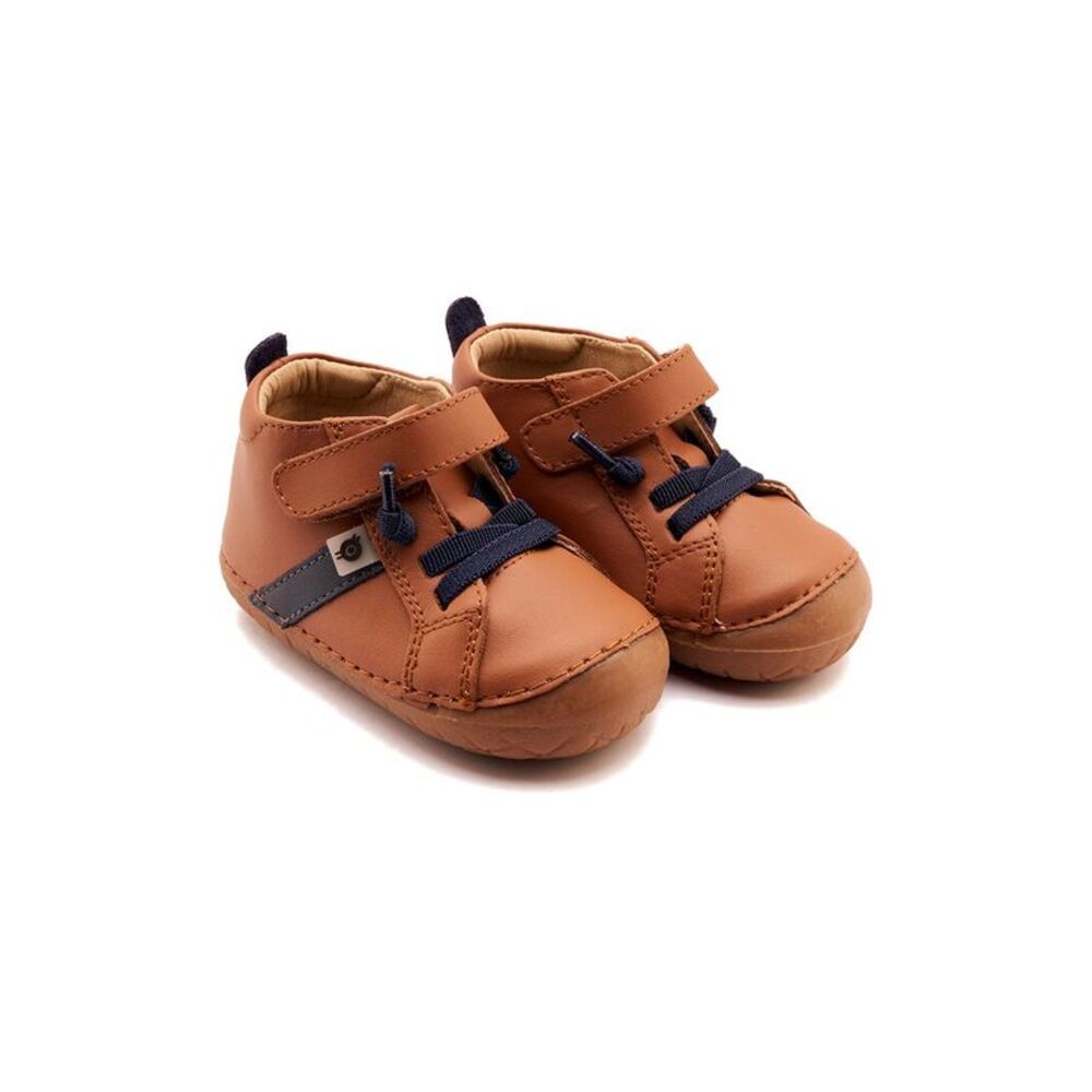 Old Soles Roadway Pave Leather Sneaker, Brown